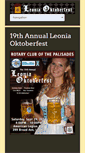 Mobile Screenshot of leoniaoktoberfest.com